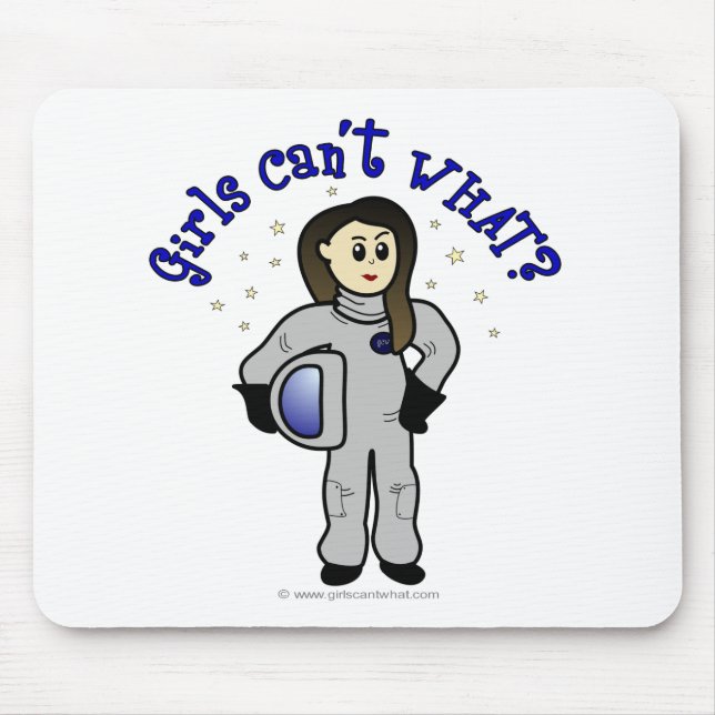 Tapis De Souris Astronaute de la lumière (Devant)