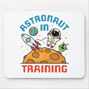 Tapis De Souris Astronaute en formation Mignon Astronaute futur Es