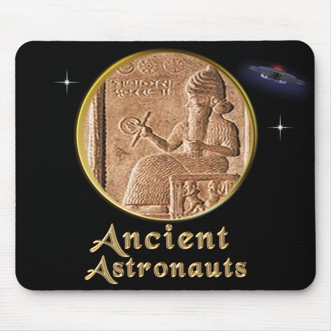 Tapis De Souris Astronautes anciens (Devant)