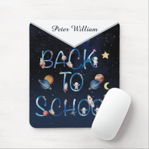 Tapis De Souris Astronauts Planètes Espace, Retour À L'École
