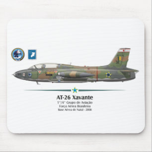 Tapis De Souris AT-26 Xavante - Armée de l'air Brésilienne - FAB