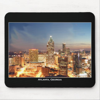 Tapis De Souris Atlanta, la Géorgie la nuit - bel horizon
