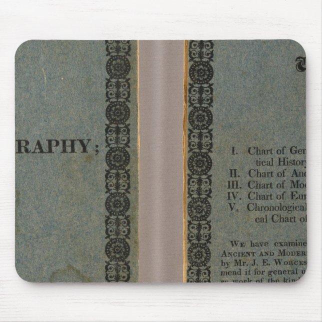 Tapis De Souris Atlas accompagnant Worcester's Epitome (Devant)