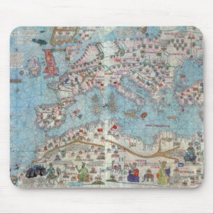 Tapis De Souris Atlas catalan : Petit groupe de l'Afrique du Nord