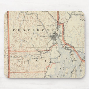 Tapis De Souris atlas de Rhode Island 2