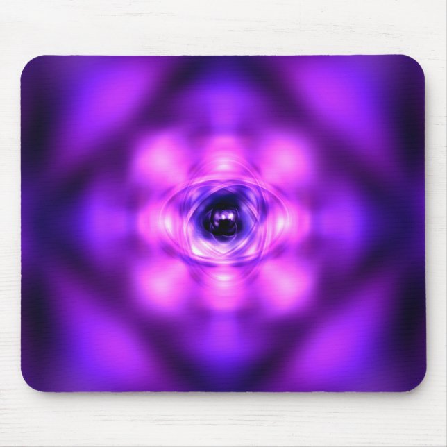 Tapis De Souris atome de brillance violette (Devant)