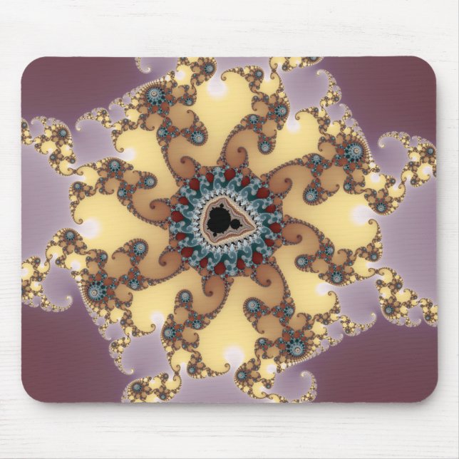 Tapis De Souris Atomic Particle - Fractal Mousepad (Devant)
