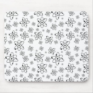 Tapis De Souris Atoms Rétro Motif d'âge atomique