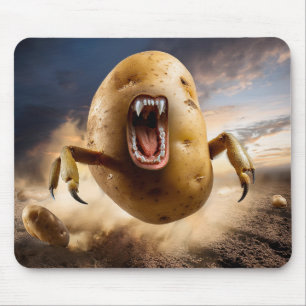 Tapis De Souris Attaque Tater En Mouvement