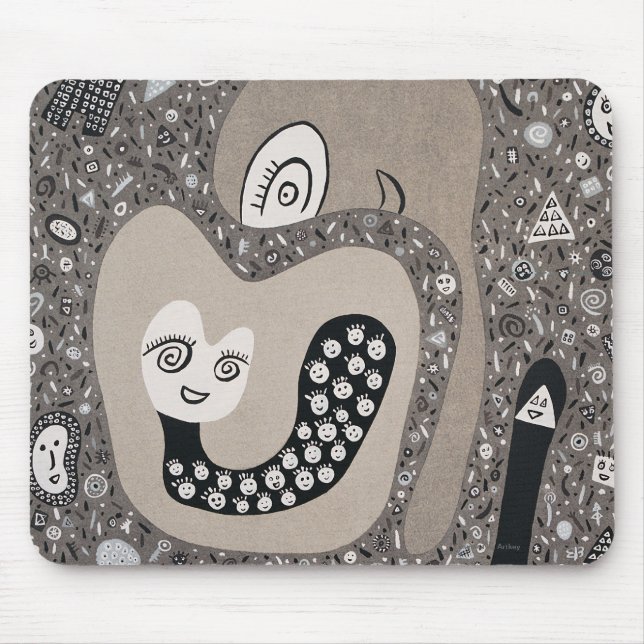 Tapis De Souris Attendre un bébé (Devant)