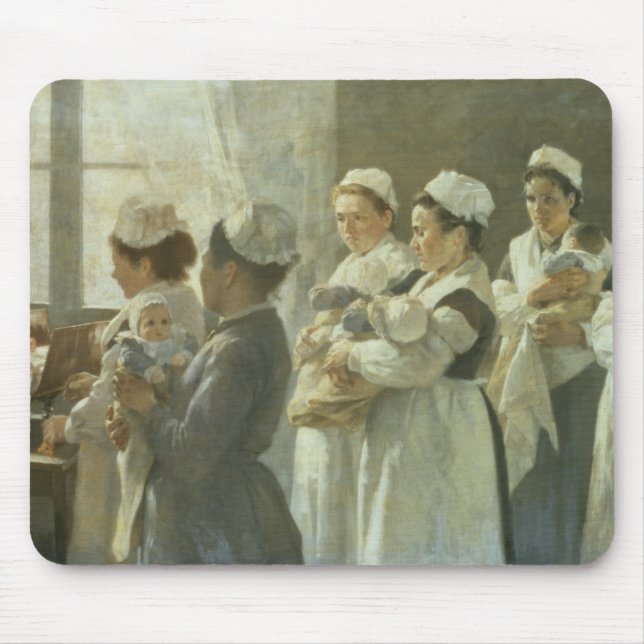 Tapis De Souris Attente à peser (Devant)