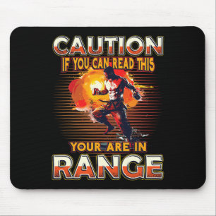 Tapis De Souris Attention si vous pouvez lire ceci vous êtes à por