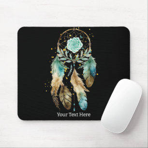 Tapis De Souris Attrapeur de rêves mystique Yoga spirituel métaphy