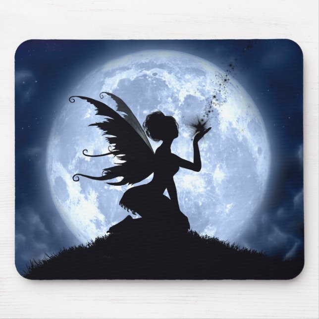 Tapis De Souris Attrapez une étoile filante Mousepad (Devant)