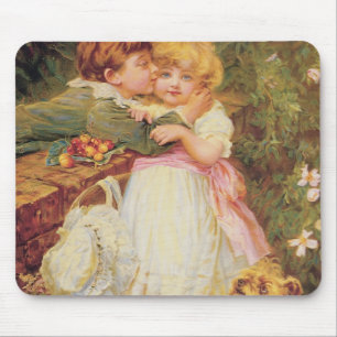 Tapis De Souris Au-dessus du mur de jardin