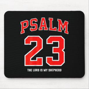 Tapis De Souris (au dos) Psaume 23 Le Seigneur Est Mon Berger