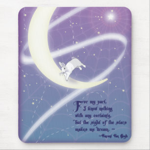 TAPIS DE SOURIS AU JEU DANS LE COSMOS