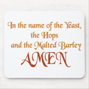 Tapis De Souris Au nom de la levure