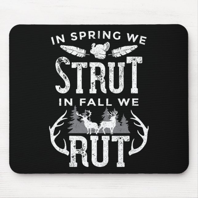 Tapis De Souris Au Printemps Nous Avons Commencé À L'Automne Nous  (Devant)