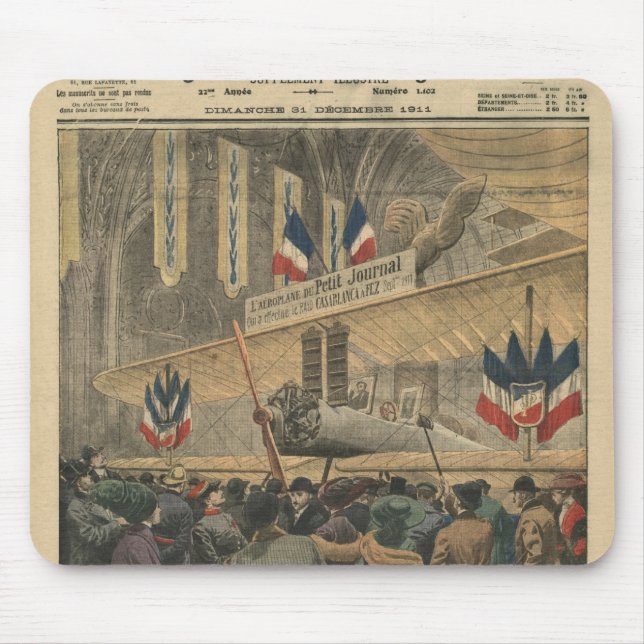 Tapis De Souris Au salon d'avions (Devant)