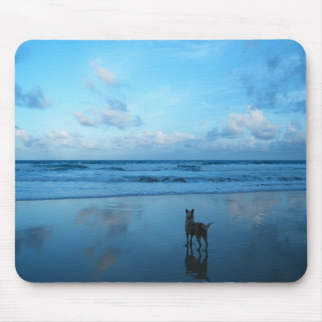 Tapis De Souris Aube à la plage de Karon, île de Phuket (Devant)