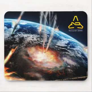 Tapis De Souris Aube nucléaire - la terre Mousepad
