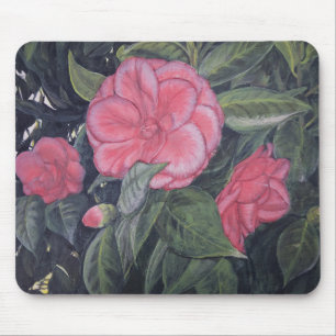 Tapis De Souris Aube violette Camellia Mousepad