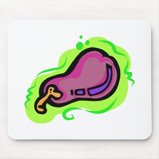 Tapis De Souris Aubergine (Devant)