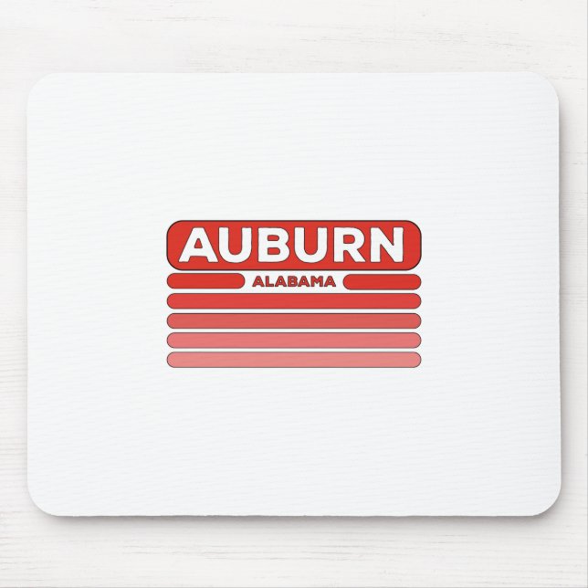 Tapis De Souris Auburn Alabama (Devant)