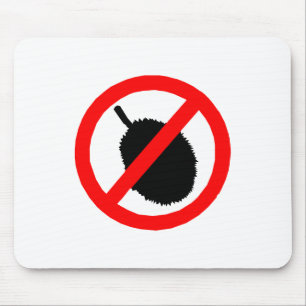 Tapis De Souris Aucun article de signe de durian