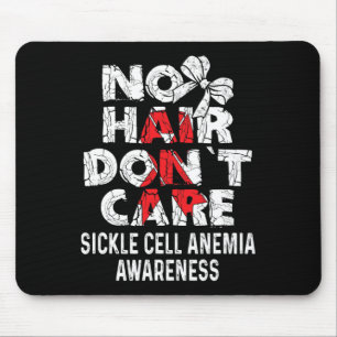Tapis De Souris AUCUN Cheveux - Sickcell Anemia Sensibilisation So