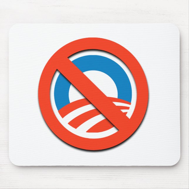 TAPIS DE SOURIS AUCUN OBAMA/AUCUN O (Devant)