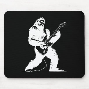 Tapis De Souris Aucun texte visible détecté Yeti Guitariste Rock L