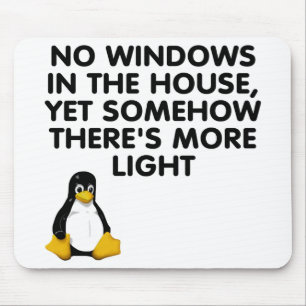 Tapis De Souris Aucunes fenêtres dans la maison…