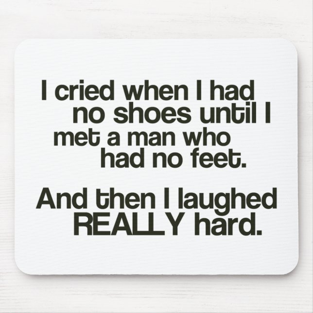 Tapis De Souris Aucuns pieds Mousepad " (Devant)