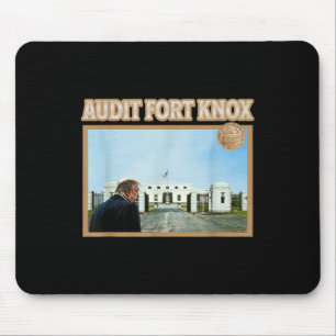 Tapis De Souris Audit Fort Knox Kentucky Gold Bullion Drôle