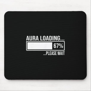 Tapis De Souris Aura Chargement 67 Drôle Six Sept Mème Gen Alpha