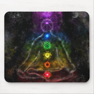 TAPIS DE SOURIS AURA ÉTHÉRÉE CHAKRA
