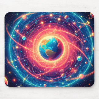 Tapis De Souris Aura of Earth and The Visible Law of Attraction