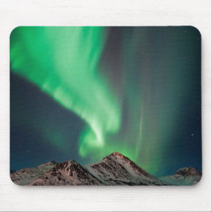 Tapis De Souris Aurore Boréale Anchorage, Alaska