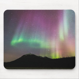 Tapis De Souris Aurore Boréale Chaîne Brooks, Alaska