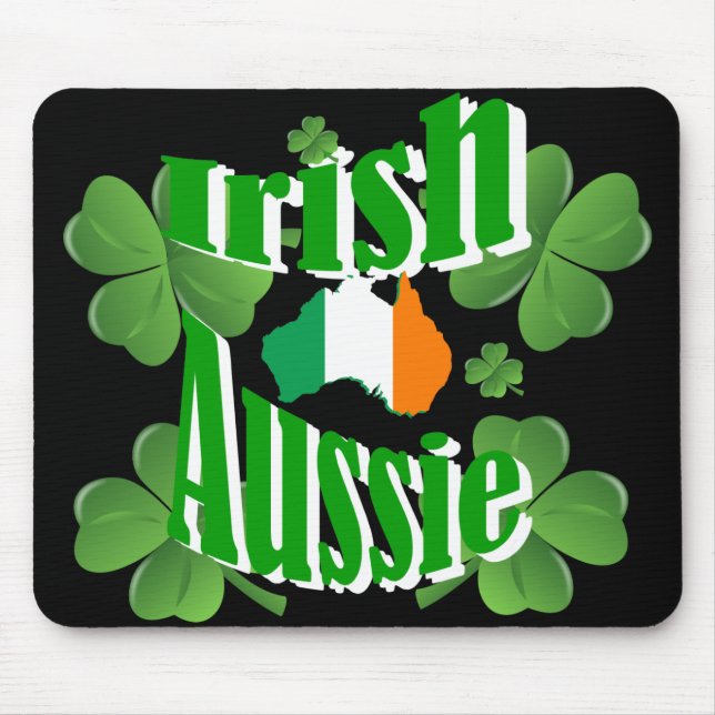 Tapis De Souris aussie irlandaise (Devant)
