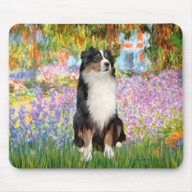 Tapis De Souris Aussie Shep 2 - Jardin (Devant)