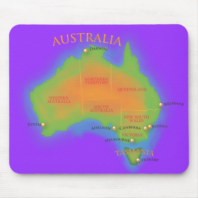 Tapis De Souris Australia (Devant)