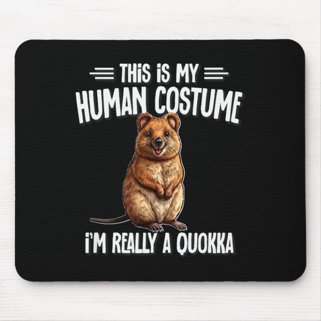 Tapis De Souris Australian Animal Quokka Shirts &amp; Hoodies Cute (Devant)