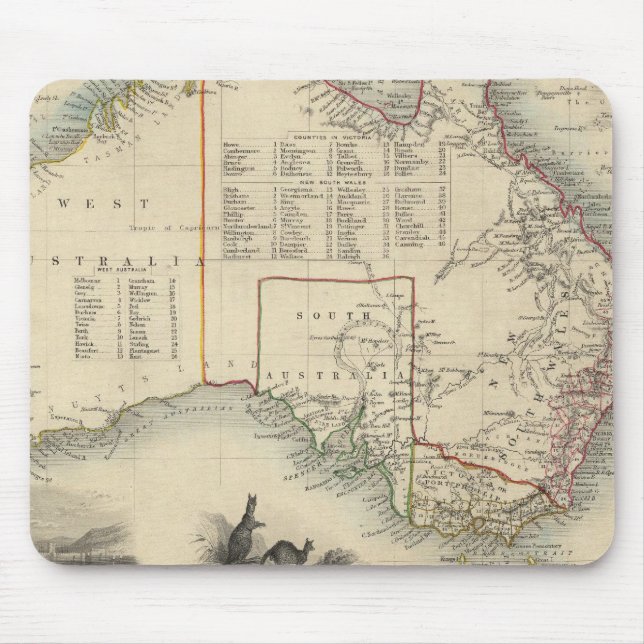 Tapis De Souris Australie 5 (Devant)
