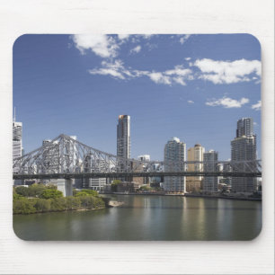 Tapis De Souris Australie, Queensland, Brisbane, Story Bridge,