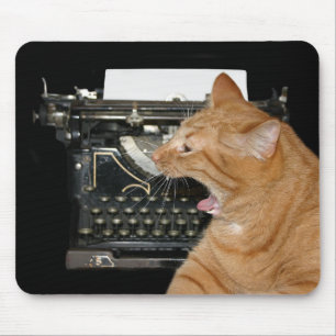 Tapis De Souris Auteur ennuyé