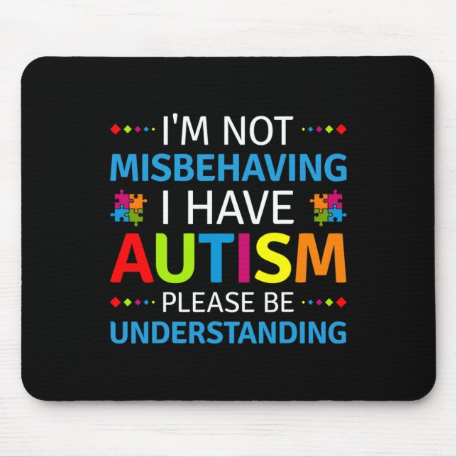 Tapis De Souris Autism (Devant)