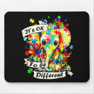 Tapis De Souris Autism Aware Acceptance Women Kid Its Ok To Be